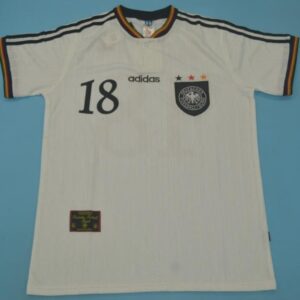 Germany national team retro soccer jersey Euro 1996 - Image 6