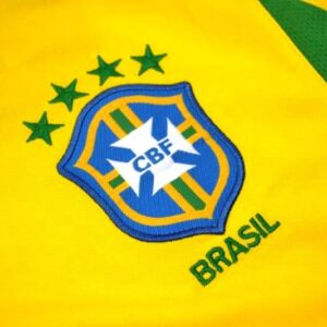 Superb Brazil retro soccer Jersey World Cup 2002 - Image 3