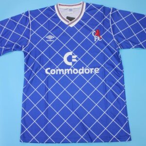 Chelsea retro soccer jersey 1988-1989