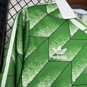 World Cup 1990 West Germany green soccer jersey - Image 7