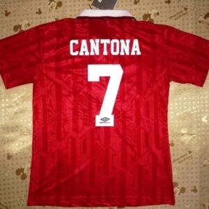 Manchester United 1994 red home soccer jersey - Image 6