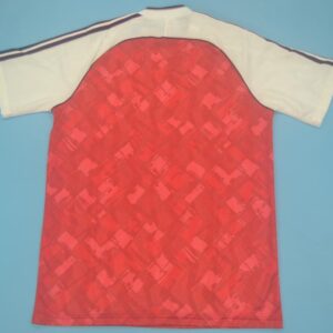 Arsenal FC 1990-1991 home kit