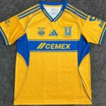 Tigres UANL Monterrey soccer jersey 2025-2026