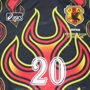 Japan goalkeeper retro soccer jersey WC 98 - Image 5