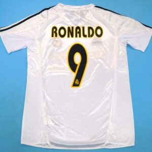 Real Madrid 2003-2004 retro soccer jersey - Image 6