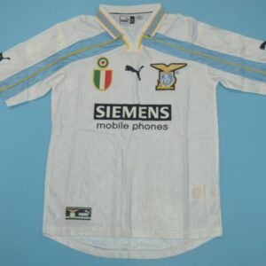 Lazio Roma rétro soccer jersey 2000-2001