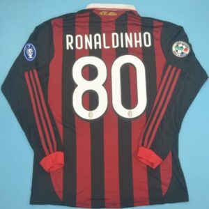 AC Milan retro soccer jersey 2009-2010 - Image 8