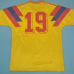 Colombia famous retro soccer jersey World Cup 1990 - Image 11