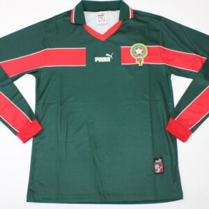 Best Morocco retro soccer jersey WC 1998 - Image 8