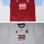 West Ham retro football jersey 1989-1990