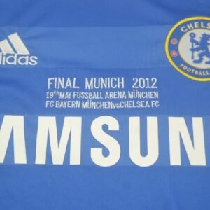 Chelsea FC retro soccer jersey Champions League 2012 - Image 9