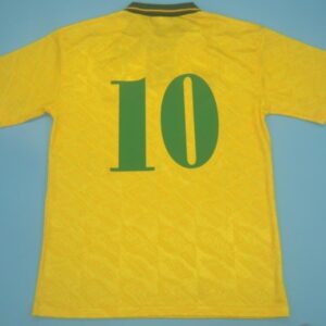 Brazil retro great soccer jersey 1992-1993 - Image 5