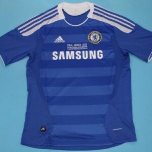 Chelsea FC retro soccer jersey Champions League 2012