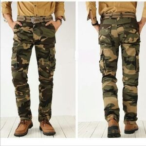 Creative Camouflage cargo military pants summer 2022 - Image 4