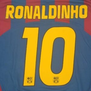 FC Barcelona retro soccer jersey CL 2006 - Image 9