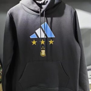 Hoodie Sweatshirt Argentina 3 stars Lionel Messi - Image 5