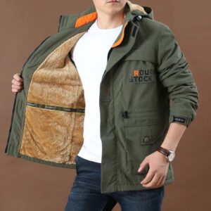 Rough Stock Bomber Army jacket - Image 6