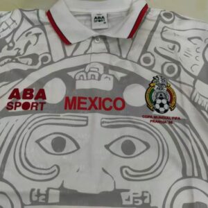 Mexico white soccer jersey World Cup 98 - Image 5