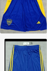 Boca Juniors vintage soccer short