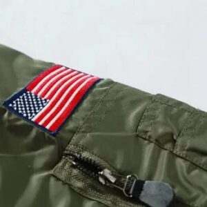Comfortable Blue Angels US Navy MA1 bomber jacket - Image 9