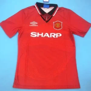Manchester United retro soccer jersey 95-96