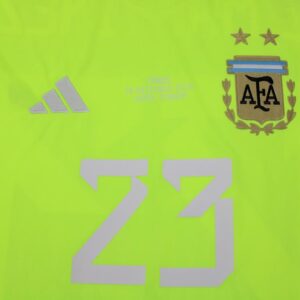 Argentina Goalkeeper jersey WC Final 2022 - Image 3