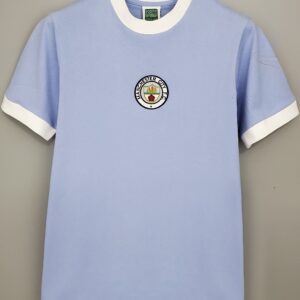 Manchester City retro soccer jersey 1972-1973