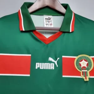 Best Morocco retro soccer jersey WC 1998 - Image 3