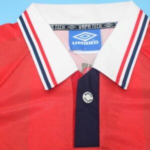 Norway retro football jersey WC 98 - Image 3