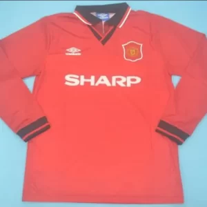 Manchester United retro soccer jersey 95-96 - Image 10
