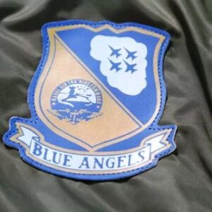 Comfortable Blue Angels US Navy MA1 bomber jacket - Image 11