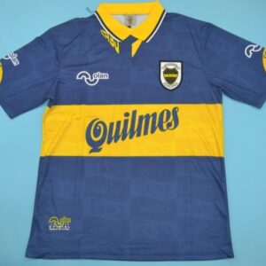 Memorable Boca Juniors retro soccer jersey 1995-1996