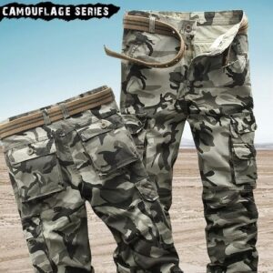 Creative Camouflage cargo military pants summer 2022 - Image 5