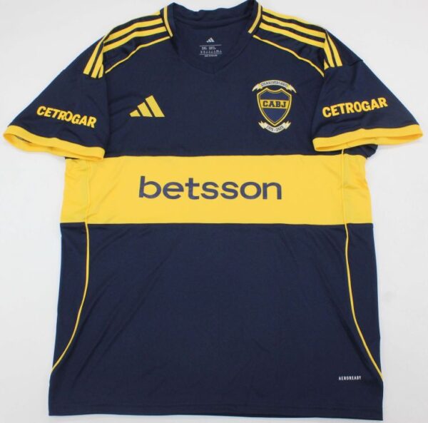 CA Boca Juniors beautiful soccer jersey 2025-2026