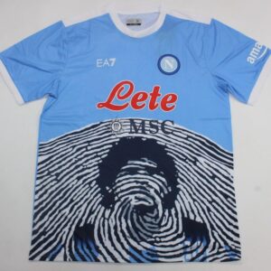 Napoli commemorative Maradona edition jersey 2021 - Image 8
