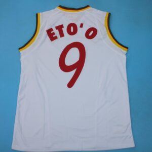 Sexy Cameroon retro soccer jersey world cup 2002 - Image 9