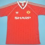 Manchester United retro soccer jersey 1990