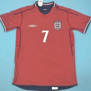 England national team retro soccer jersey WC 2002 - Image 10