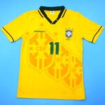 World Cup 1994 Brazil Soccer jersey Romario n°11