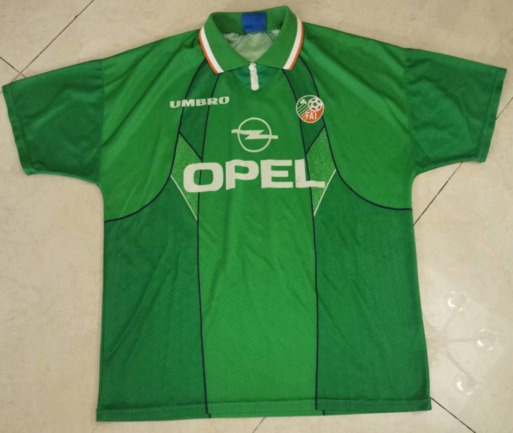 Ireland retro soccer jersey 1994-1996 - S, No