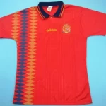 Spain national team retro soccer jersey WC 1994