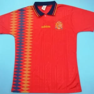 Spain national team retro soccer jersey WC 1994