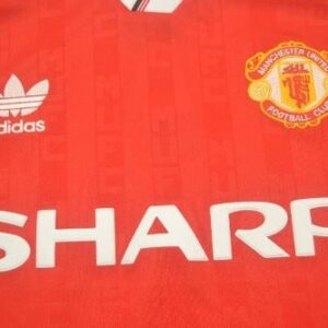 Manchester United retro soccer jersey 1990 - Image 3