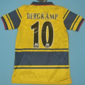 Arsenal away retro soccer jersey 1997-1998 - Image 5