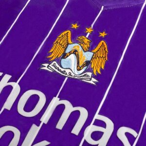 Manchester City retro football shirt 2007-2008 - Image 8