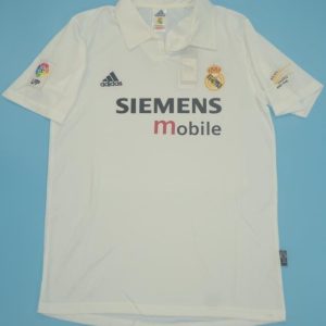Real Madrid 2002-2003 home jersey
