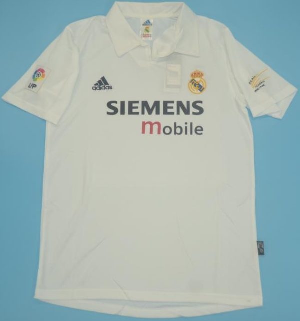 Real Madrid 2002-2003 home jersey