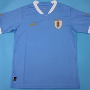 Uruguay national team soccer jersey WC 2022