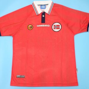 Norway retro football jersey WC 98