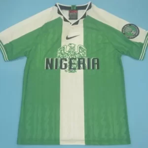 Nigeria retro soccer jersey Olympic Games 1996